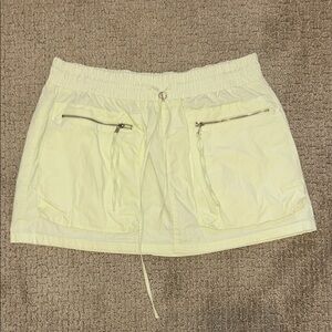 Zara Light Green Skirt with Elastic Waist